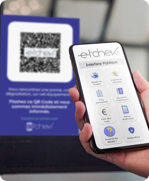 QR code E-Tchek